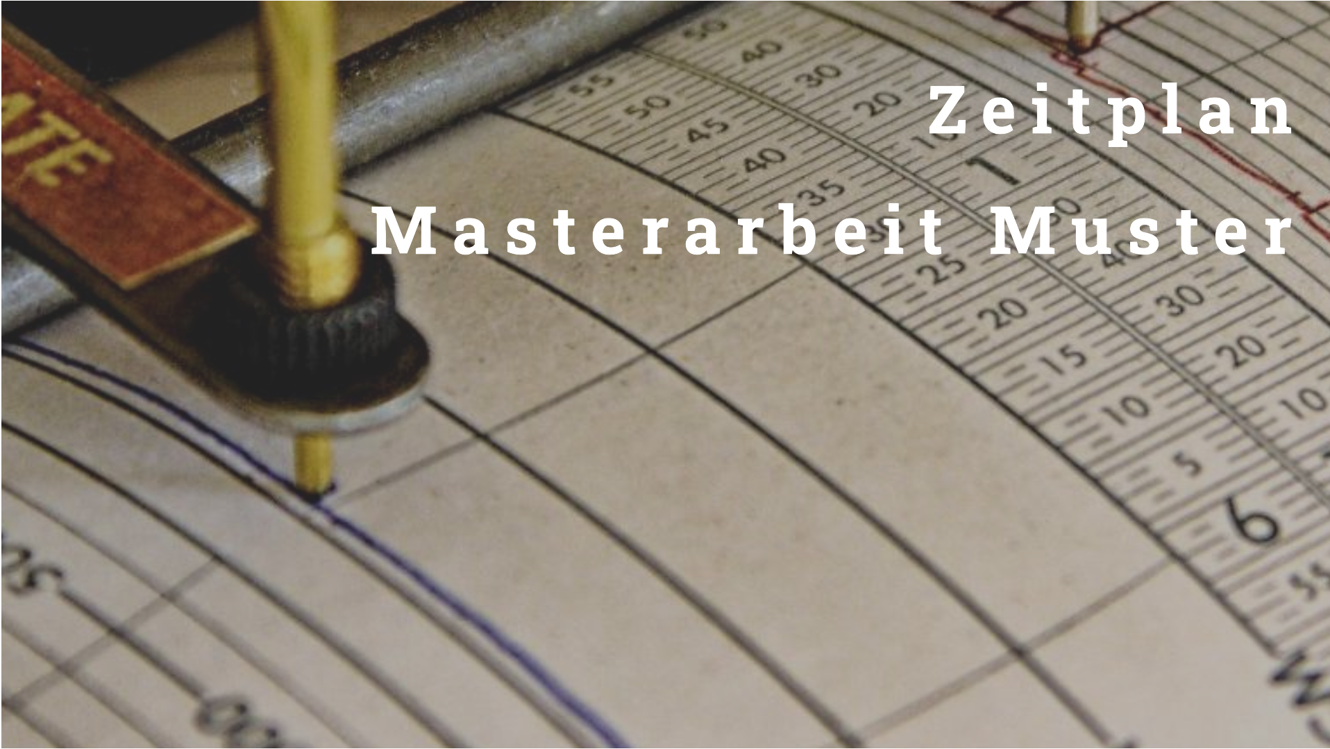 Zeitplan Masterarbeit 6 Monate