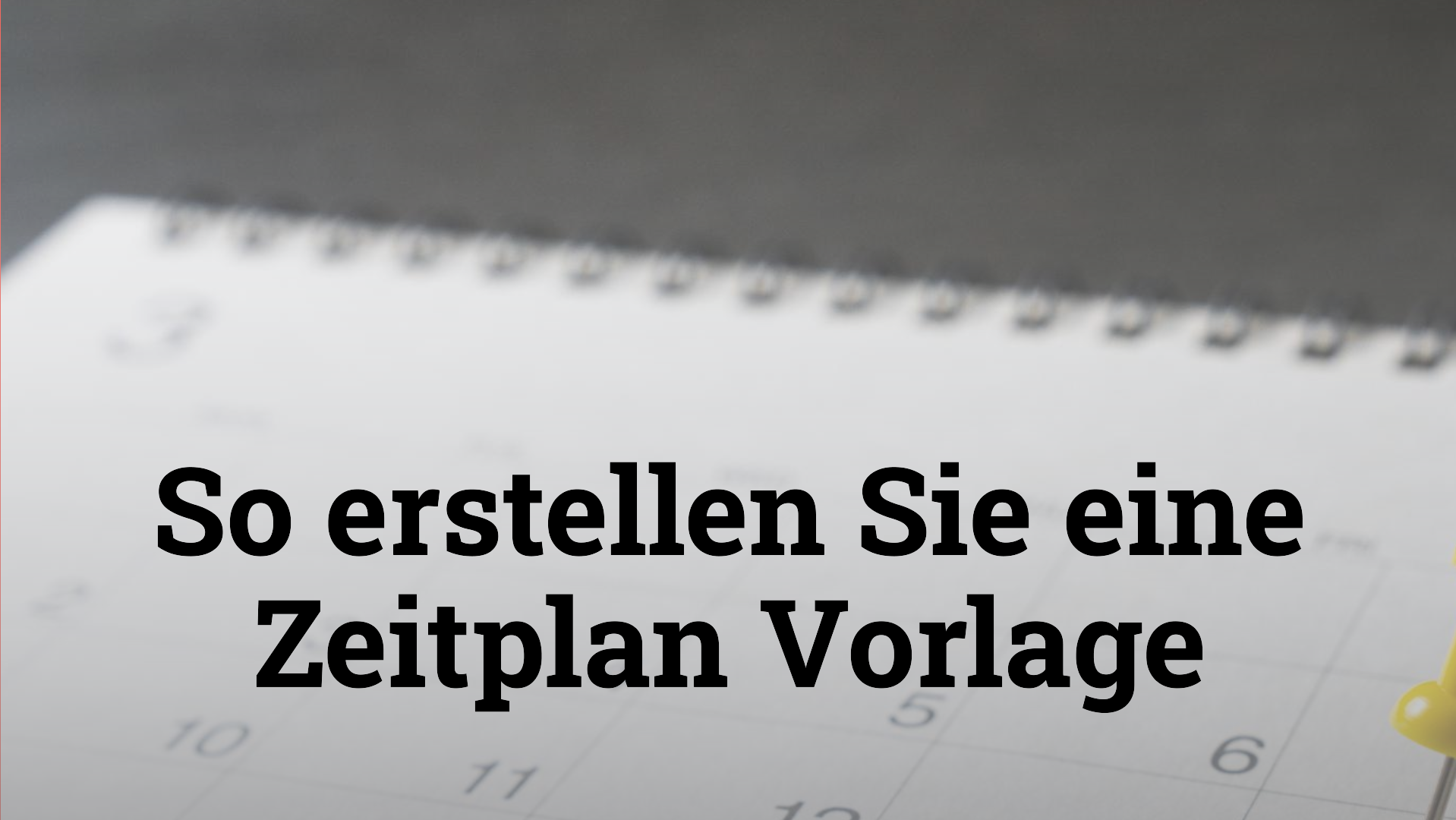 Zeitplan Masterarbeit Beispiel