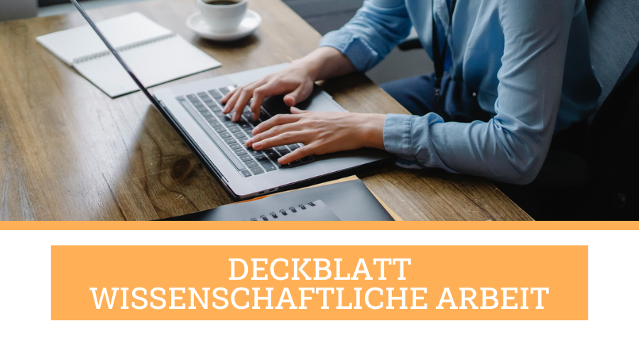deckblatt wissenschaftliche arbeit