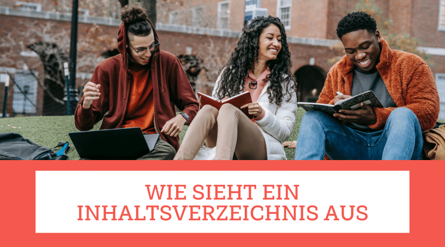 wie sieht ein inhaltsverzeichnis aus