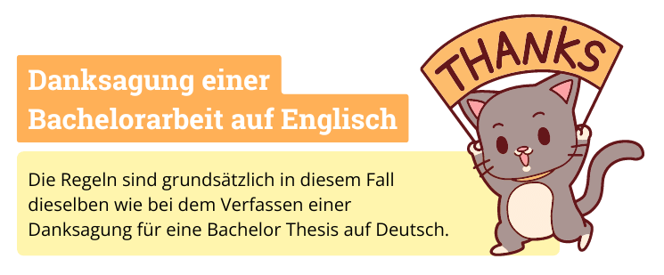 danksagung englisch thesis
