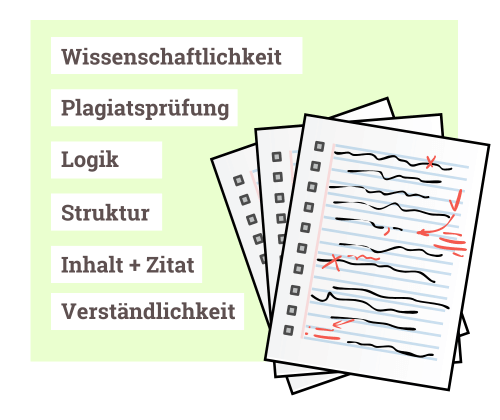 wissenschaftliches lektorat bei StudiBucht