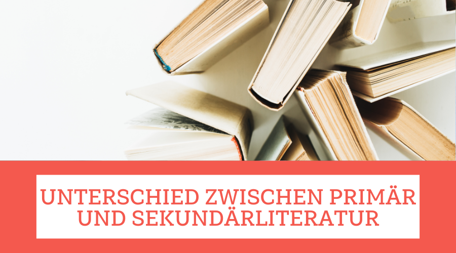 unterschied zwischen primär und sekundärliteratur