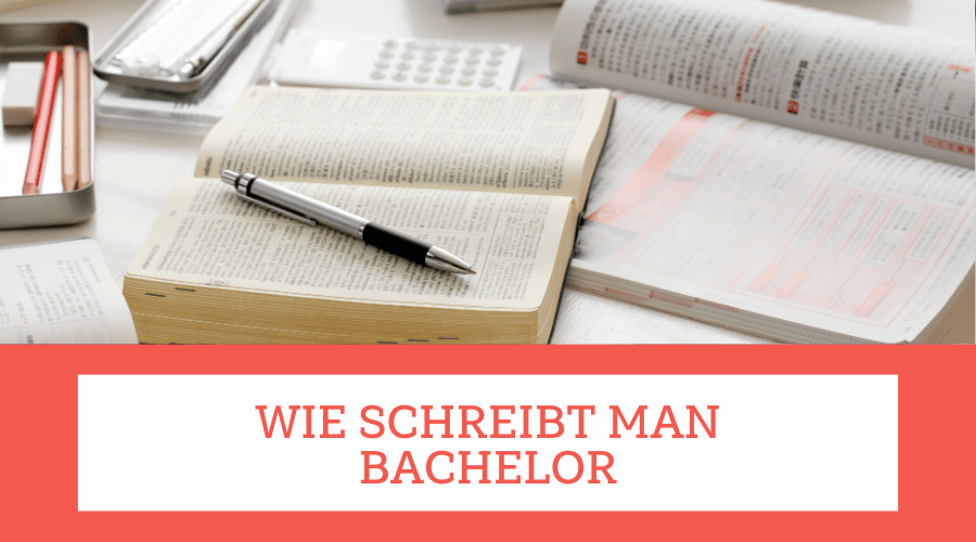 wie schreibt man eine bachelorarbeit